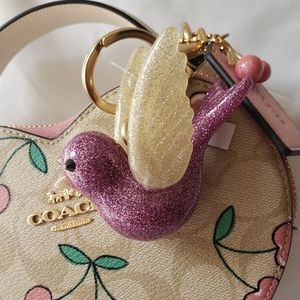 Coach Bird Resin keychain/ bagcharm